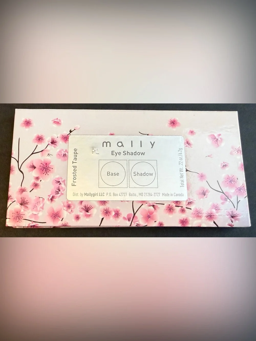 Mally Beauty Frosted Taupe Eye Shadow Duo Base & Shadow 6.2g